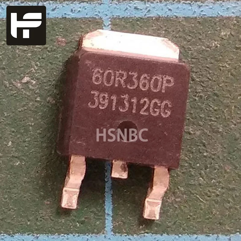 

10Pcs/Lot IPD60R360P OR MMD60R360P 60R360P TO-252 600V 11A MOS Field-effect Power Transistor 100% Brand New Original Stock