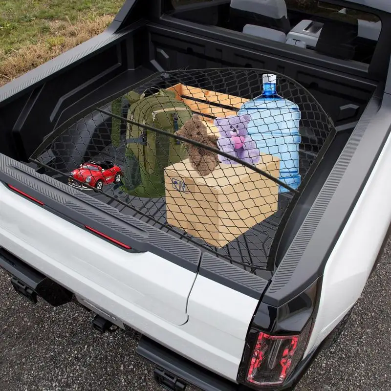 Rete di carico pieghevole 2 in 1 per letto di furgone, organizer per bagagliaio in rete ad alta elasticità con resistenza ai raggi UV 100x120 cm | Leroy Merlin