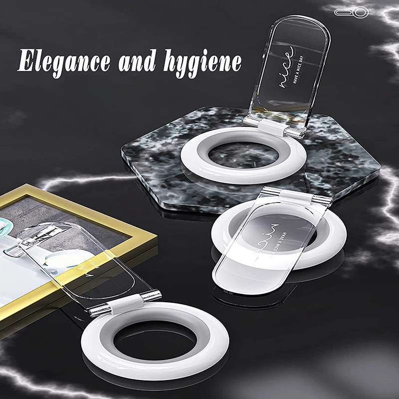 Toilet Lid Lifter Bathroom Accessories Portable Toilet Seat Lift Avoid Touching Cover Handle