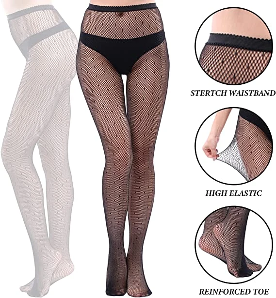 Sexy Women High Waist Fishnet Stocking Club Tights Panty Knitting Net  Pantyhose Mesh Lingerie Hosiery Without Underwear - Men's Socks - AliExpress