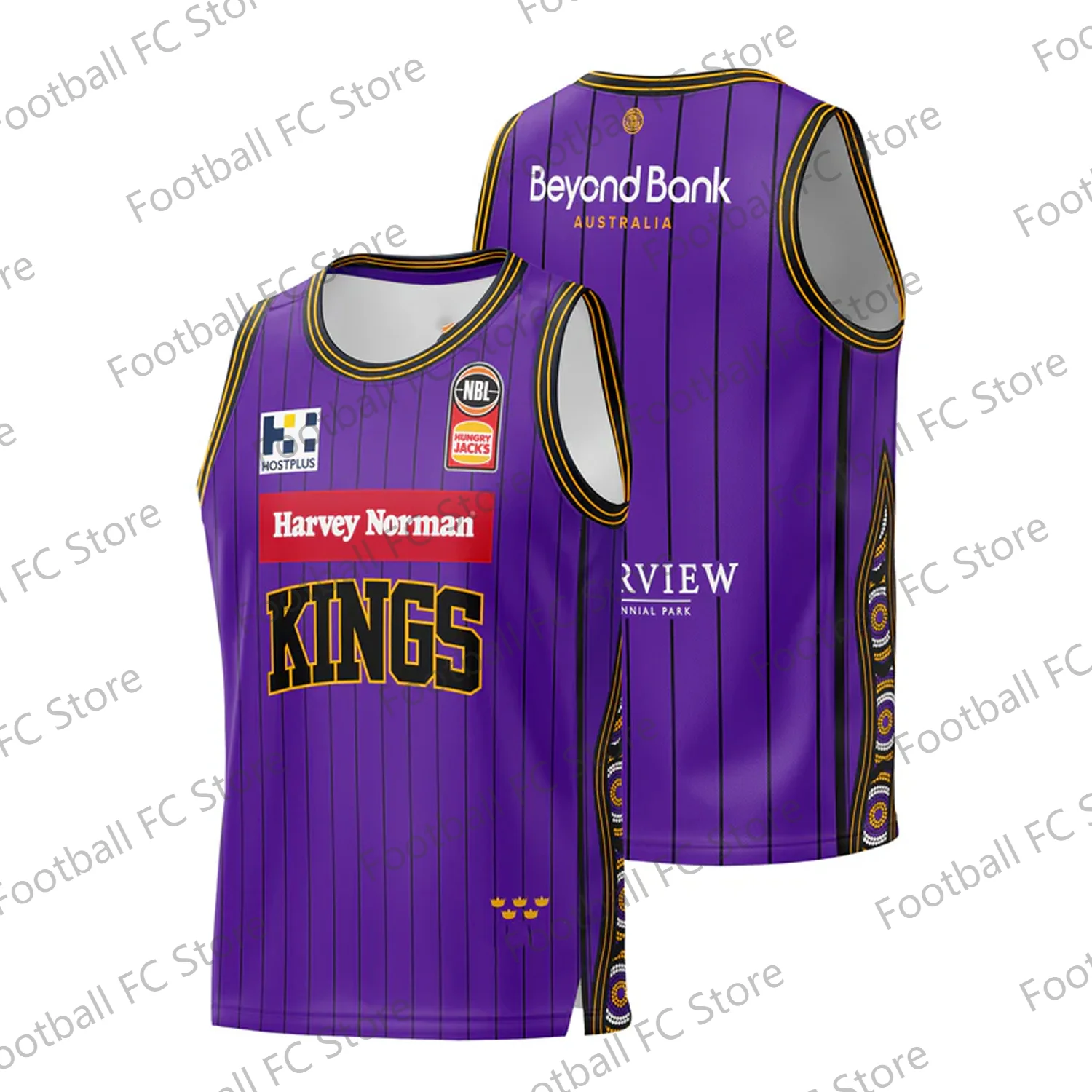 Australia Sydney Kings 23/24 Vest Jersey T-shirt Tank Tops For Adult Kids kids clothing set