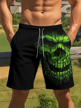 Horror Skull Shorts