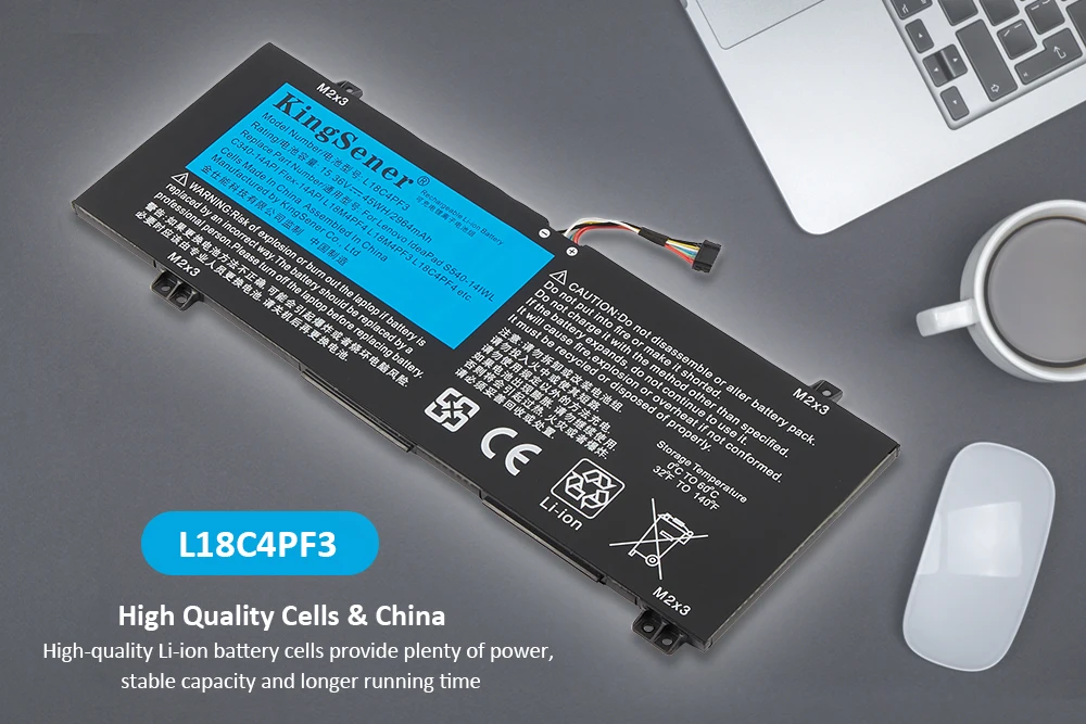 Lenovo IdeaPad C340-14API 14IWL S540-14API IML Flex-14API 11.36V 45WH