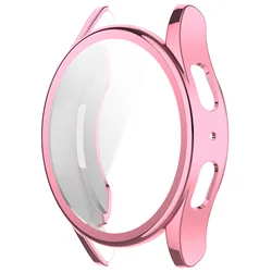Premium Full Coverage Soft TPU Protective Case for Samsung Galaxy Watch 7 - Sleek Bumper Design (Pink)