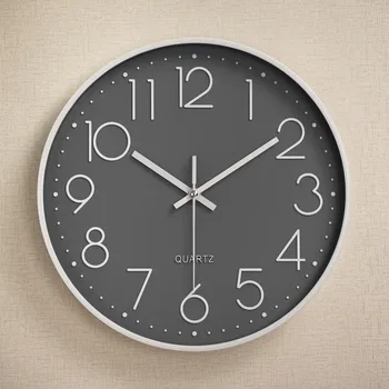 8" Minimalist Silent Wall Clock 1
