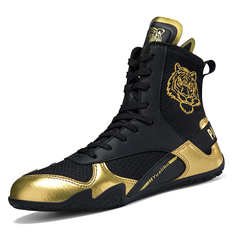 New Comfortable and Wear-resistant Sports Shoes Non-slip Wear-resistant Wrestling Shoes Lightweight and Breathable Boxing