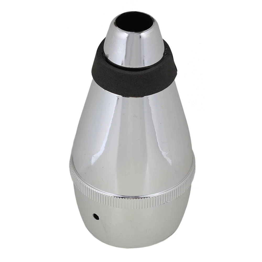 Low Resistance and Good intonation Trumpet Straight Mute Silencer Black