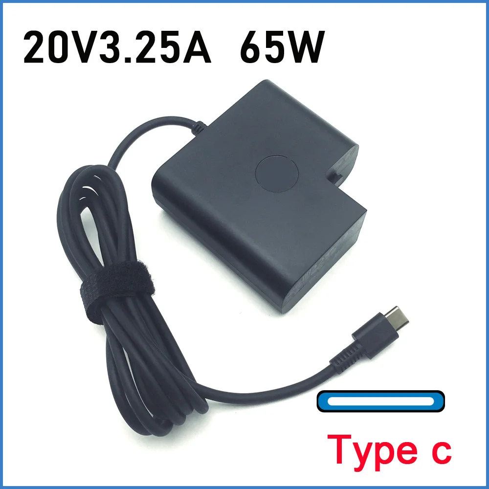 Chargeur d'origine pour ordinateur portable USB C 65W, pour HP