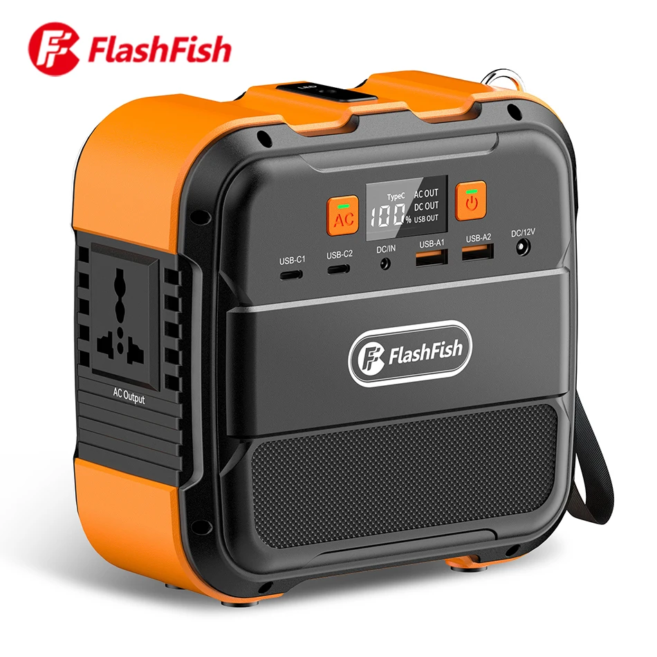 200~240V Portable Power Station 120W 98Wh Backup Lithium Battery DC AC Solar Generator Outdoors Camping Travel Hunting Blackout |