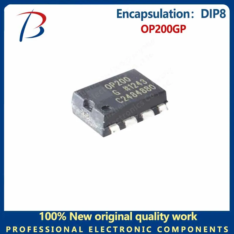 

5pcs OP200GP Silkscreen OP200 dual low offset low power operational amplifier DIP8 package
