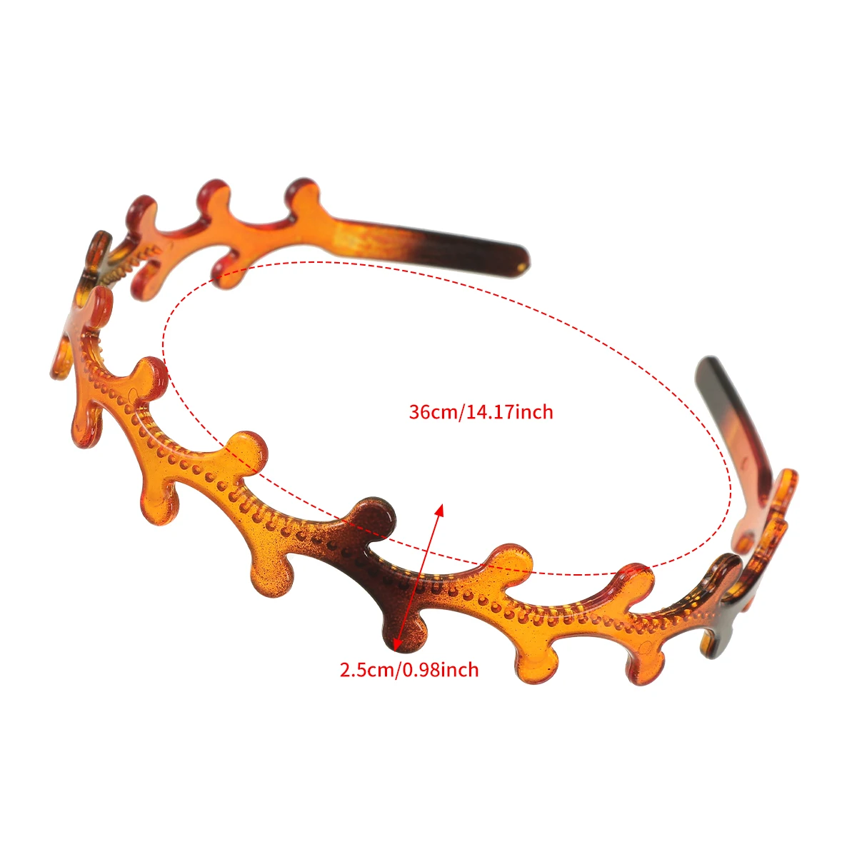 Korean Resin Headband Hairbands For Women New Broken Hair Non-slip Hair Hoops Headbands Women Plastic Hair Headband Hair Band