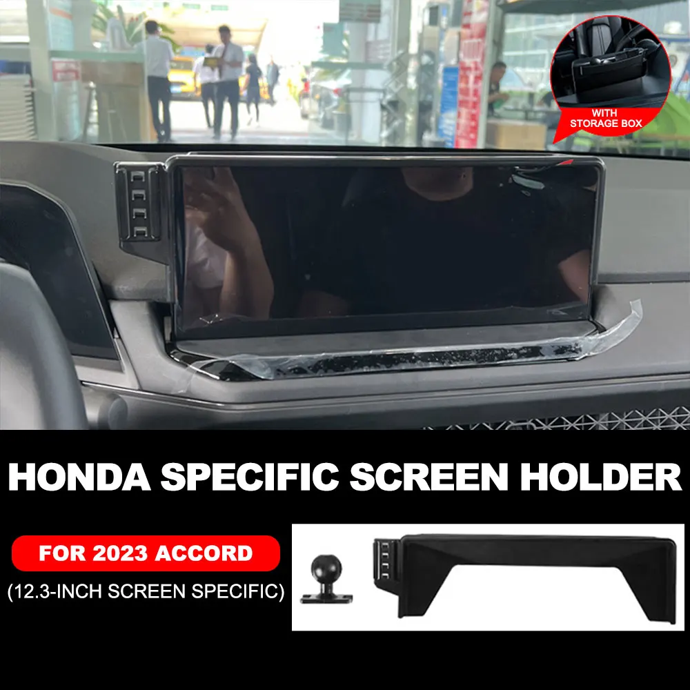 12.3 inch Screen For Honda Accord Specific Screen Holder Car Phone Holder Mount Navigation Fixed Clip Clamp Car Accessories
