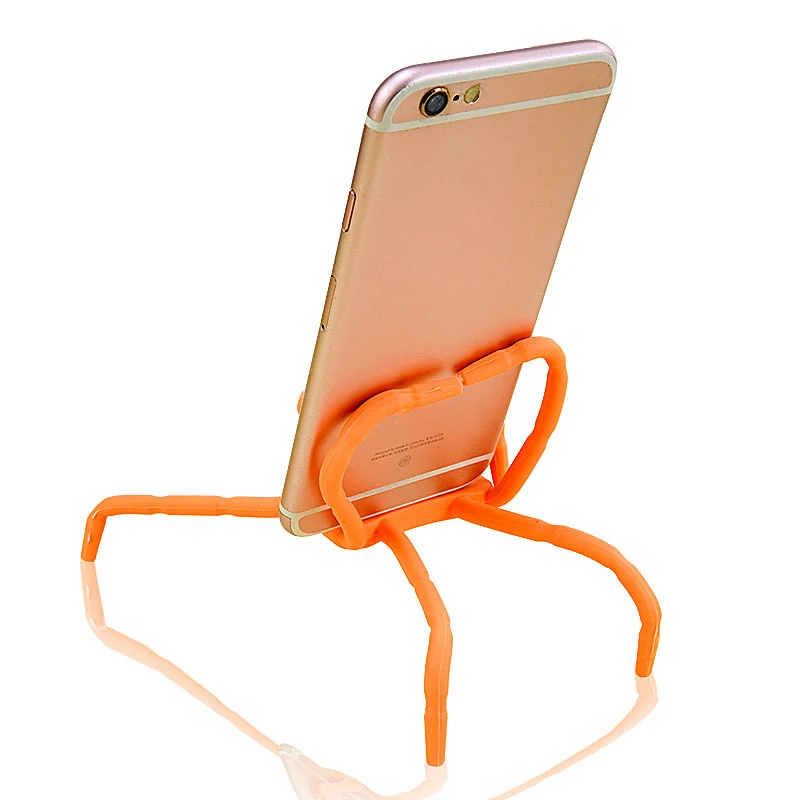 Multifunctional Spider Bracket, Desktop Selfie Live Octopus Feet, Mobile Phone Tablet Car Accessories, Variable Shape Lazy Seat