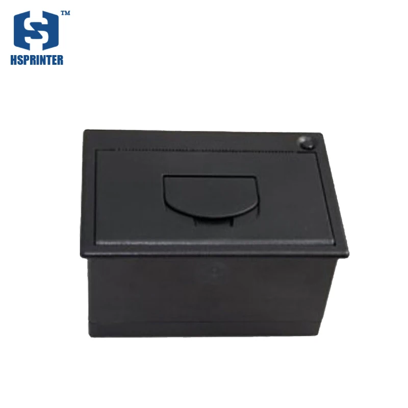 QR24 열전사 프린터 내장형 패널 키오스크 58mm 마이크로 열전사 프린터 셀프서비스 단말기용 POS 프린터