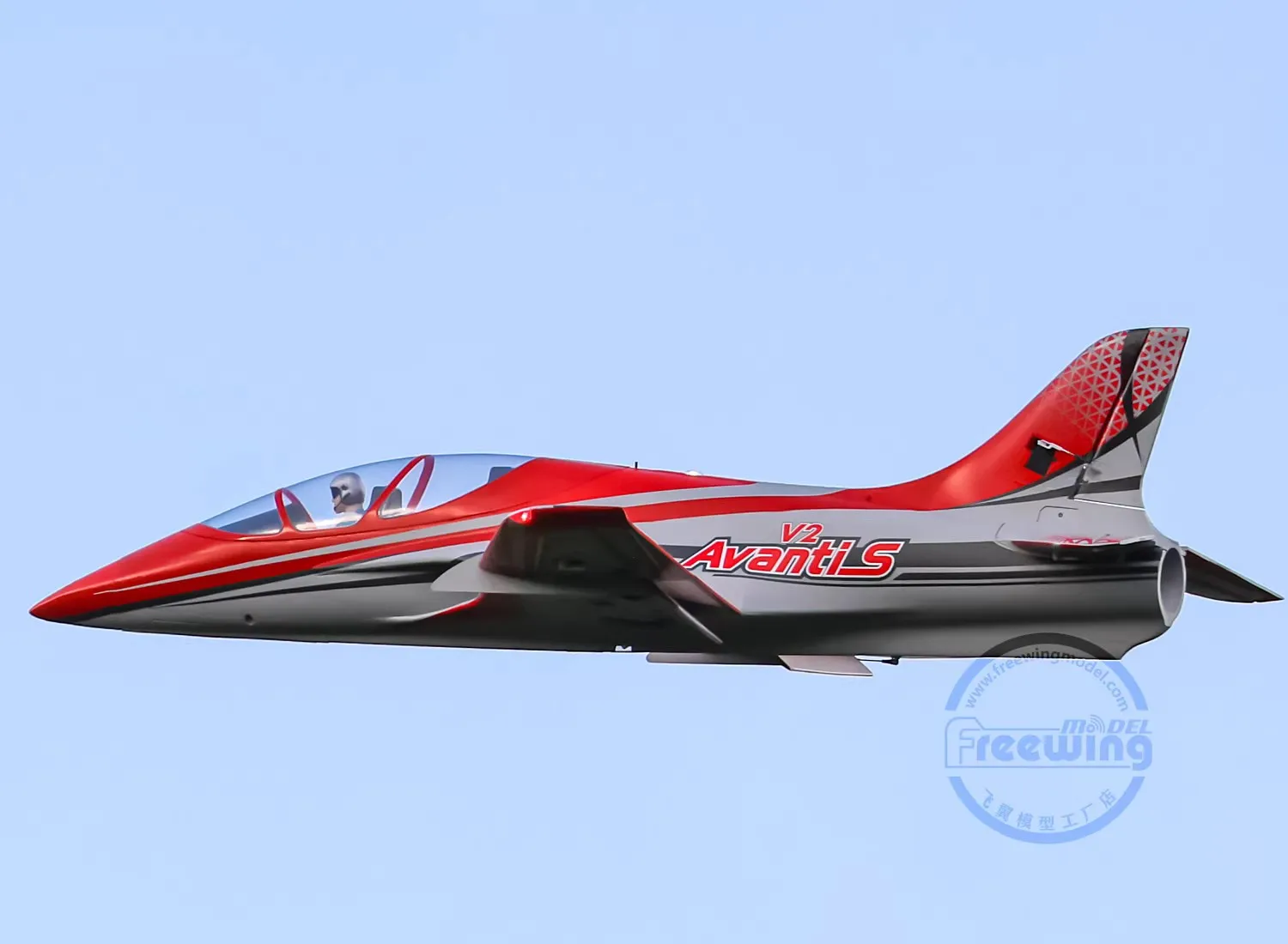 RC Model Freewing EPO RC Plane Avanti S V2 80mm EDF Jet Airplane 80 Inrunner EDF Plane 6s PNP or kit+S Retractable Landing Gear 4