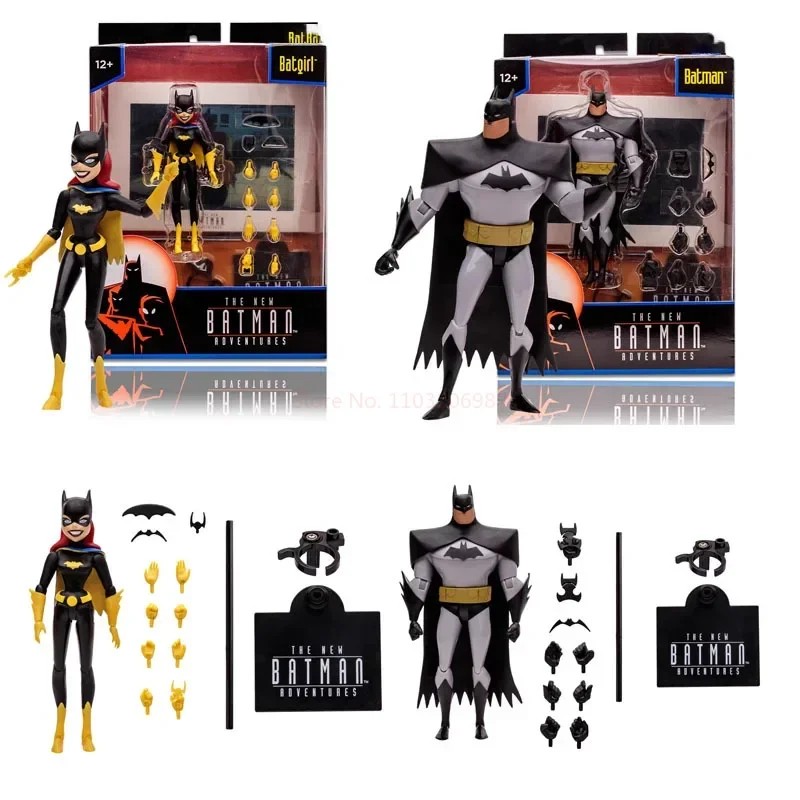 New Dc New Adventure First Wave Series Model Killer Croc Batman Batgirl Anime Character Collection Model Decorato Toy Kid Gift