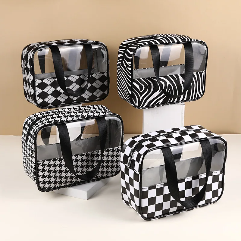 Trousse De Maquillage Transparente Trousse De Toilette En PVC