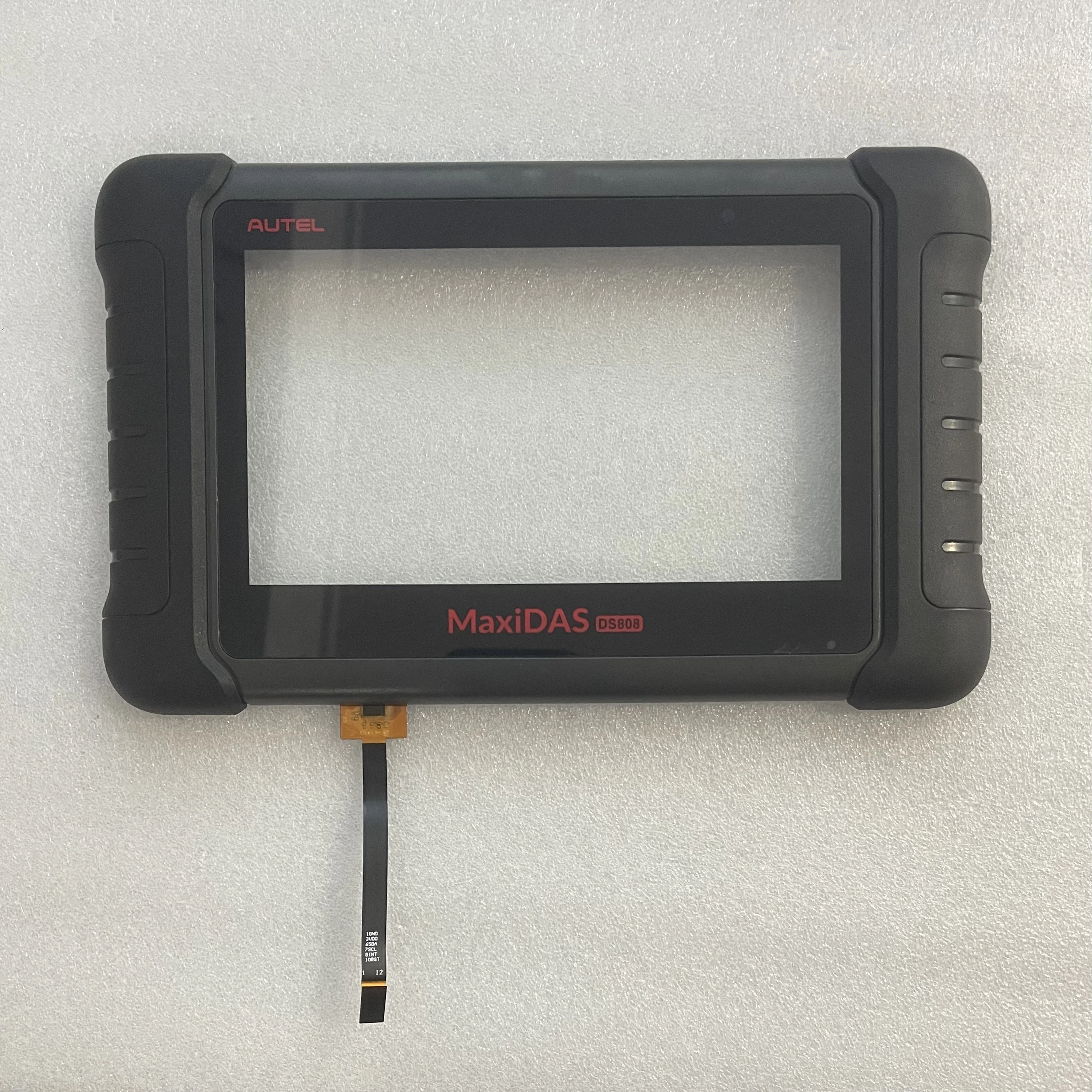AUTEL MaxiDAS DS808 패널 디지타이저 유리 센서 교체용 프레임 터치 스크린