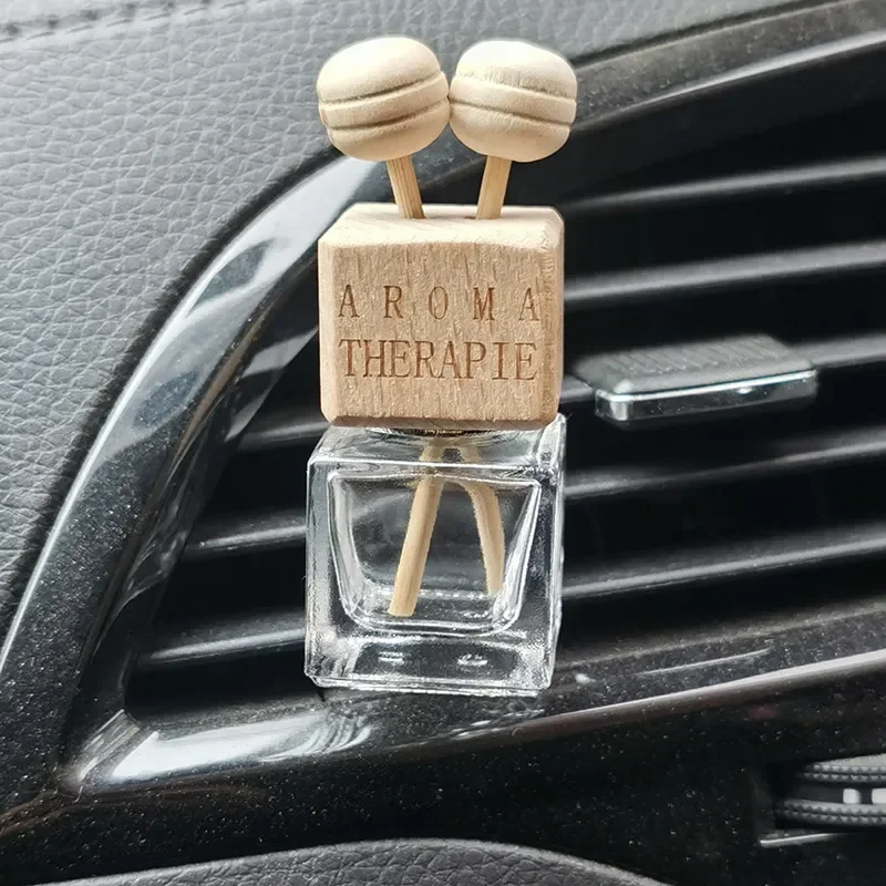 Car Perfume Bottle Bee jar shape for Essential Oils Air Freshener Auto Ornament Car-styling Perfume Pendant Hot Car Accessorie