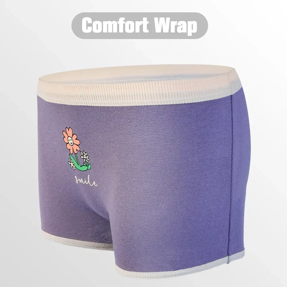 Girls Cotton Panties Summer Kid Thin Breathable Cartoon Briefs Young Children Underwears Toddler Antibacterial Knickers 4PCS girls cotton panties