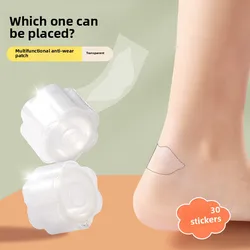 Silicone Heel Protectors - Anti - Blister and Comfort Pads for Shoes (Invisible)