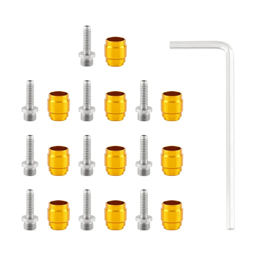 Kit Di Montaggio Per Tubi Freno Idraulici SRAM, 10 Olive E 10 Inserti Con Chiave, Compatibile Red 22, Rival, Force, S700