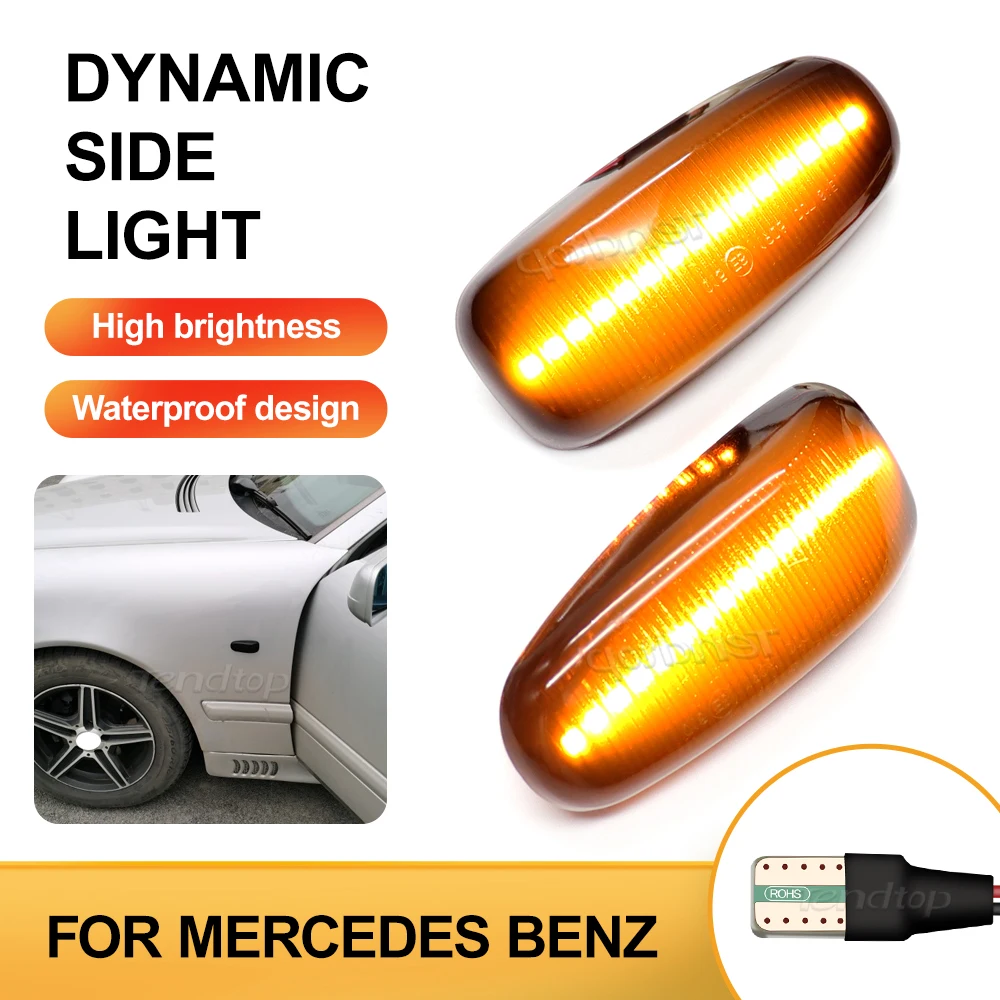 

2 шт., мерцающие лампы для Mercedes-BENZ E-Class W210 C-Class W202 W208
