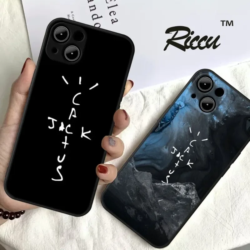 Iphone 15 Promax Cactus Jack Travis Scott Custodia Per Telefono Per Iphone 14 Promax 13 Mini 11 12 Pro Xr Xs Mini Cover A Copertura Totale