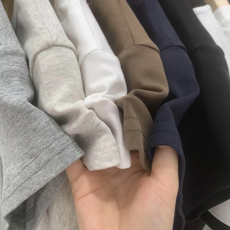 المرأة موضة جديدة بلون قمة الصيف سليم صالح س الرقبة قصيرة الأكمام تي شيرتات قطن أنثى ملابس الشارع الشهير أساسيات تيز 6