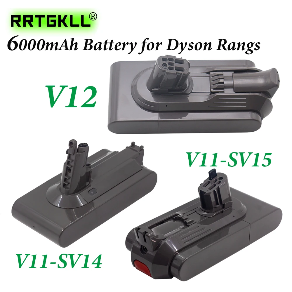 Battery for Dyson V12 Detect Slim Cordless V11 Absolute Extra V11