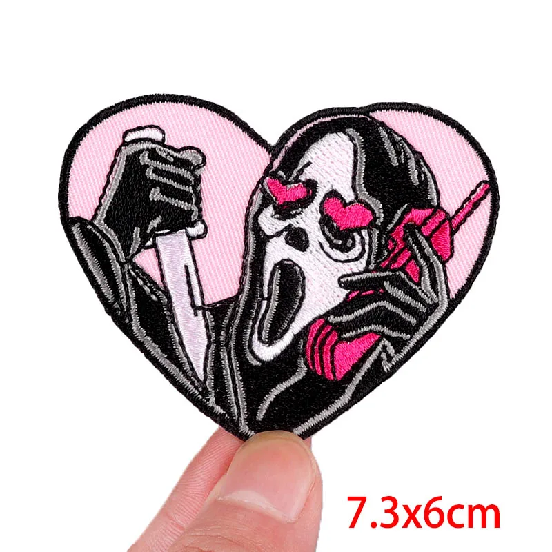 Ghost Patch  Ghost Iron - Patch Clothing Clothes Iron Jacket Diy  Embroidery Badge - Aliexpress