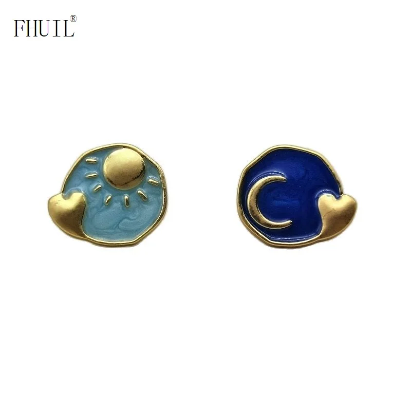 

New French Designer Stud Earrings For Women Luxury Quality Fashion Jewelry Ear Piercing Gold Plated Wedding Party Christmas Gift