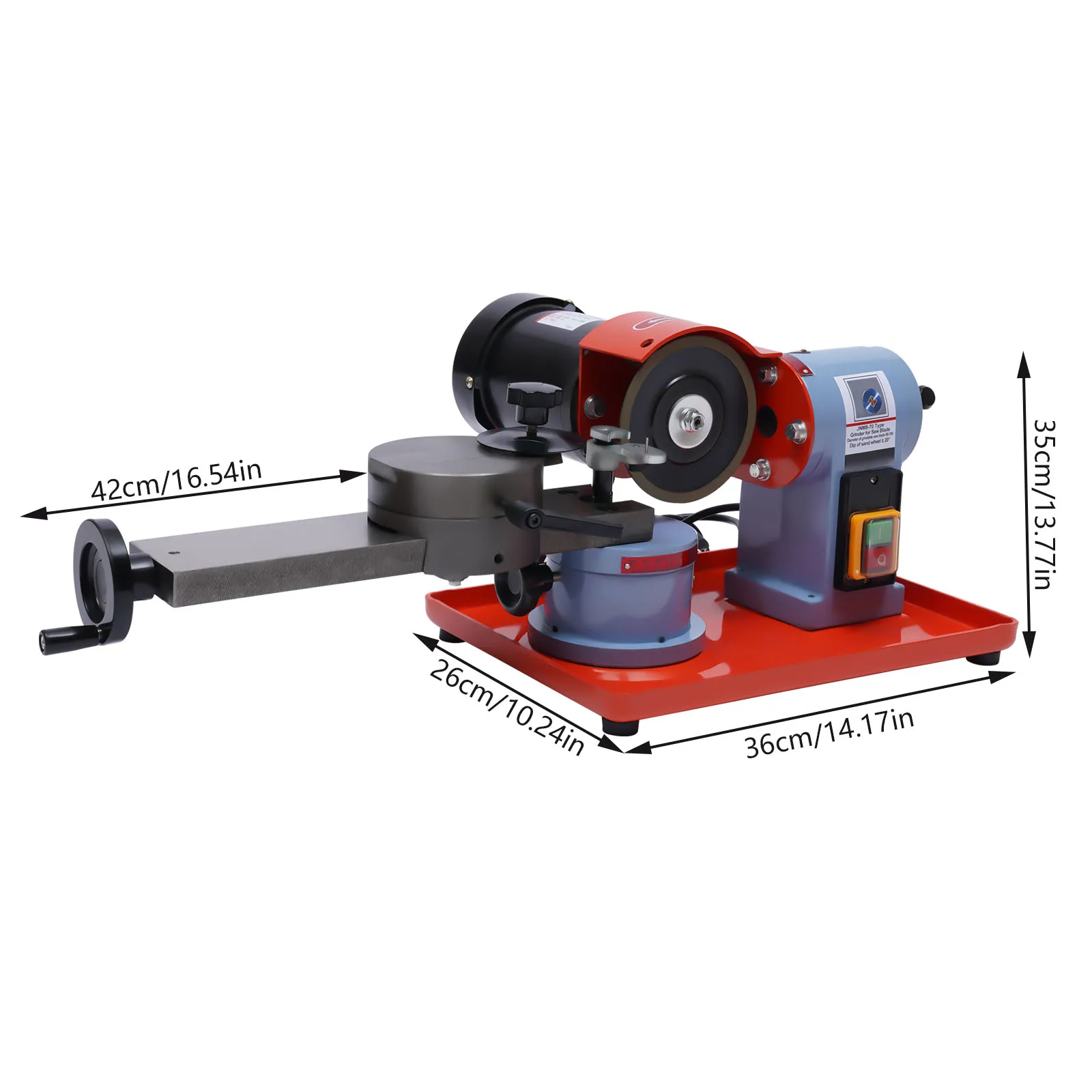 250W Kreissägeblatt-Schärfgerät Elektrischer Kreissägeblatt-Schärfer für Hartmetall, HSS, Kunststoff und Holzarbeitsplatten – Detail 5