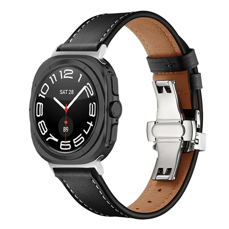 Premium Leather Watch Band - 47mm Ultra Strap Bracelet