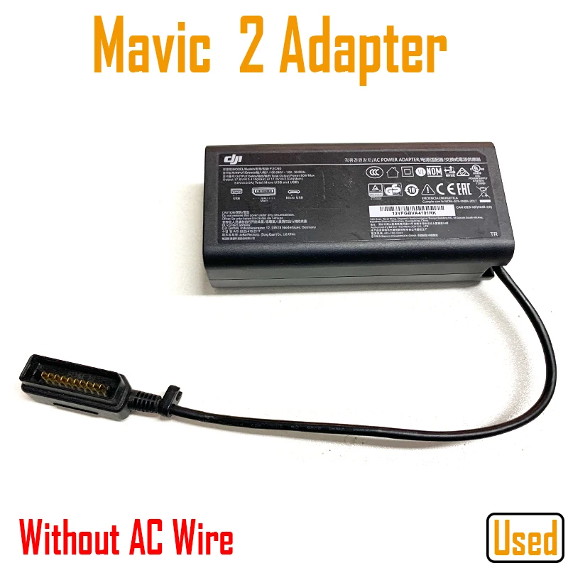 Original Mavic Pro AC Charger Spark AC Power Adapter Phantom 3 Series 4 Series Mini Mavic 3 Hubs DJI Air drone repair parts,drone battery charger