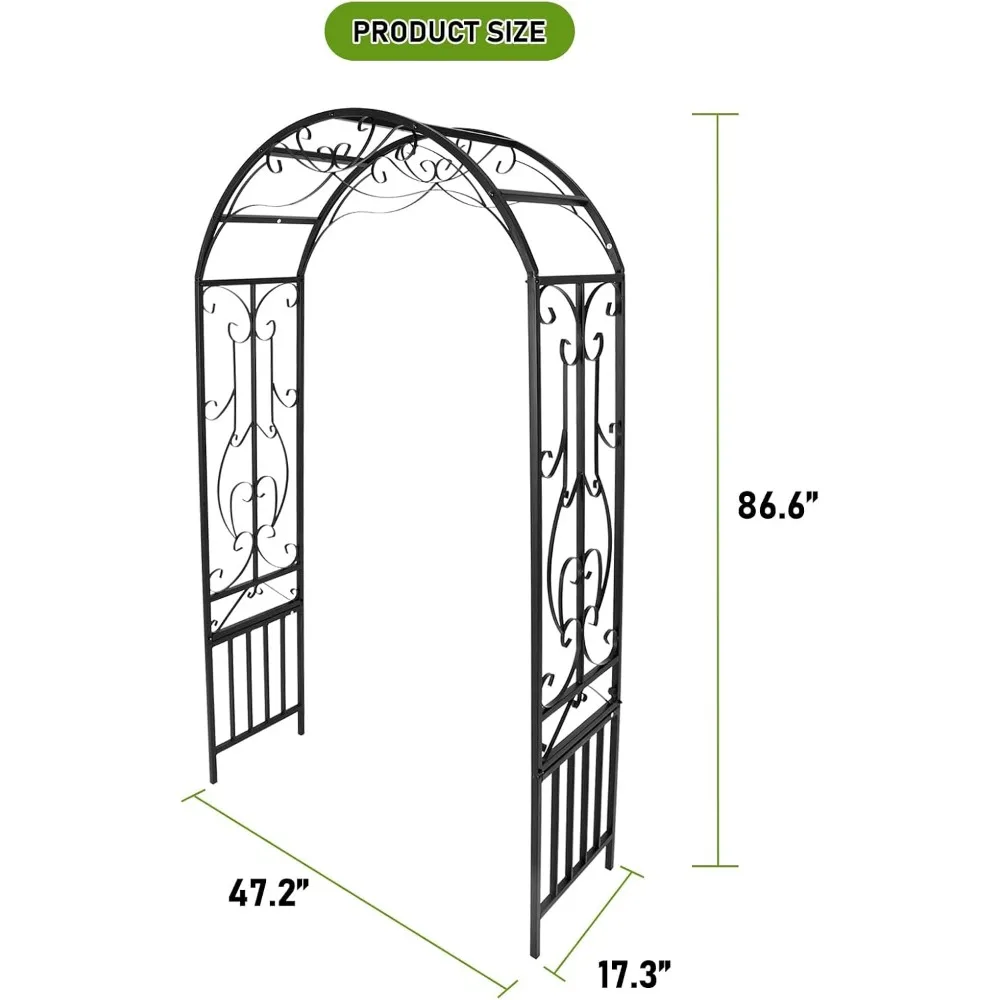 Metal Pergola Arbor