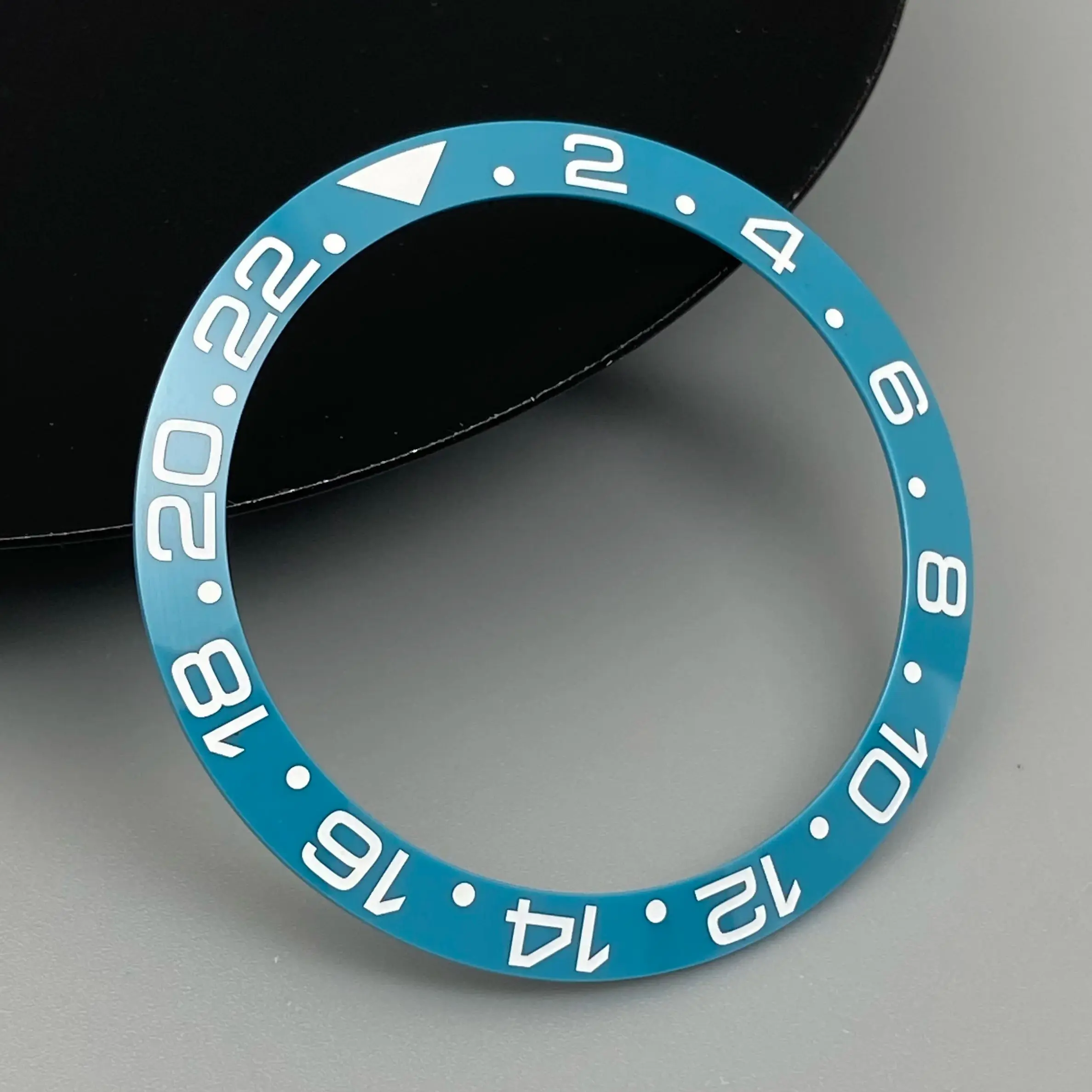 Ceramic & Aluminum Bezel GMT Diving Watch Insert for 40mm Watch Case Replacement