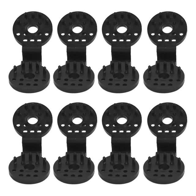 100Db Árnyalatú Kendő Műanyag Klipek Madárbiztos Árnyékos Ruhakliták Nagy Teherbírású Az Üvegházhatású Kültéri Kerthez - Image 3