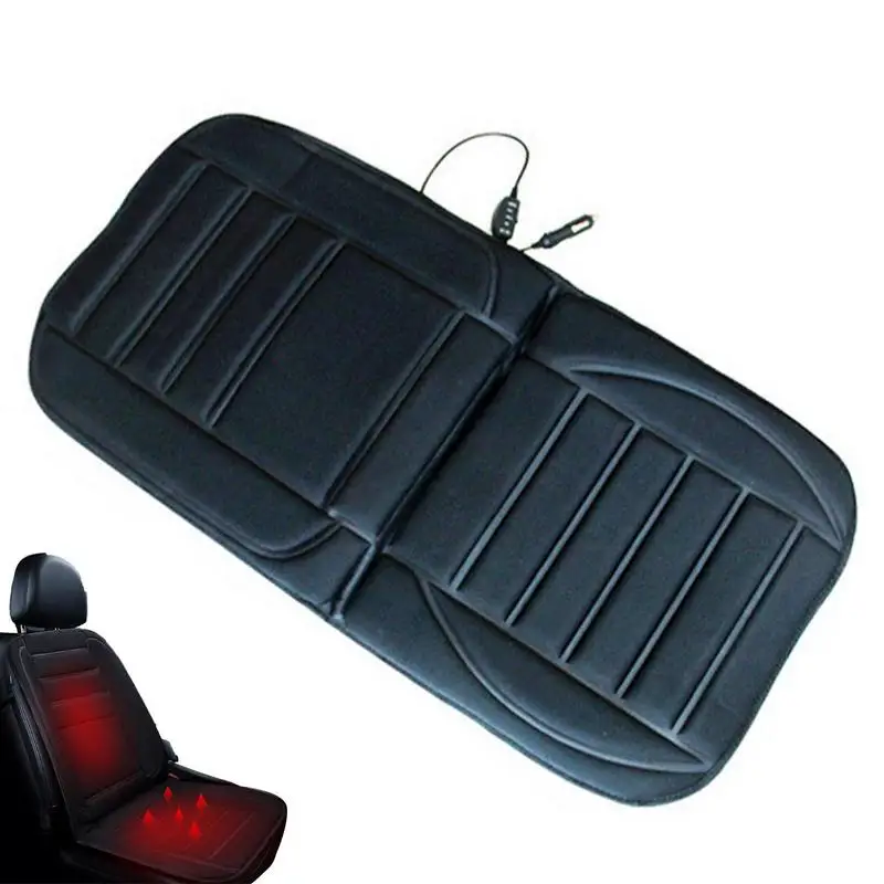 12V Heated Car Seat Cushion Cover Seat Heater Warmer Winter Household Cushion  Car Driver for Full Back and Seat