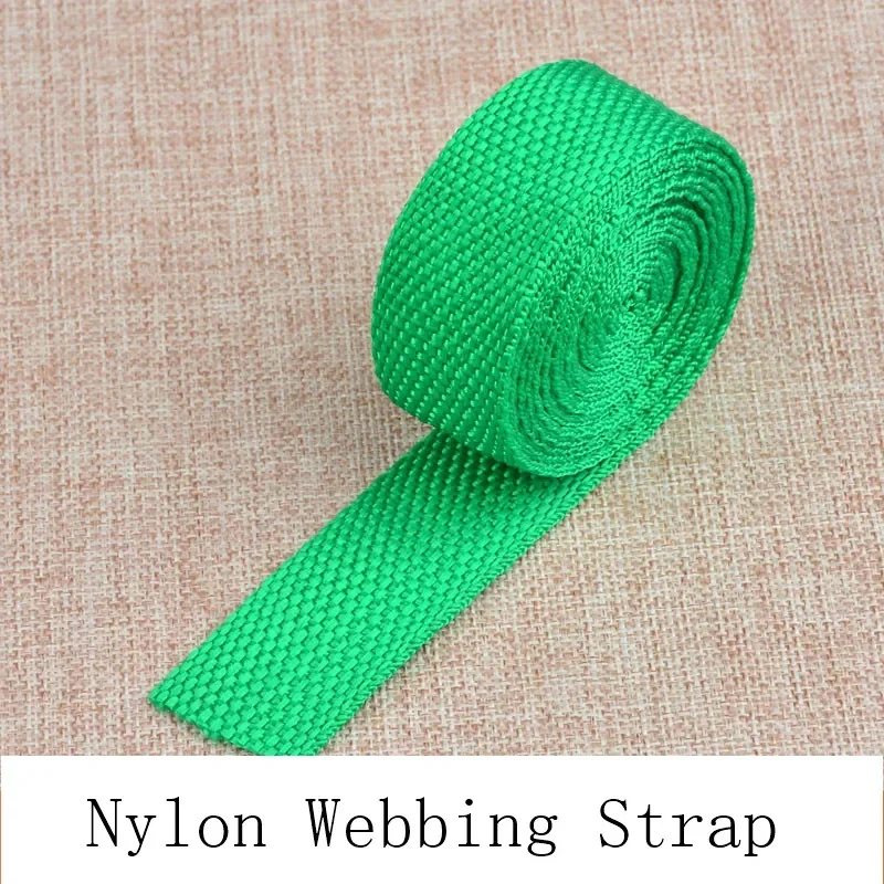 Heavy Duty Durable Nylon Webbing Strap for Indoor/Outdoor Gear and DIY Projects, 5 Yards