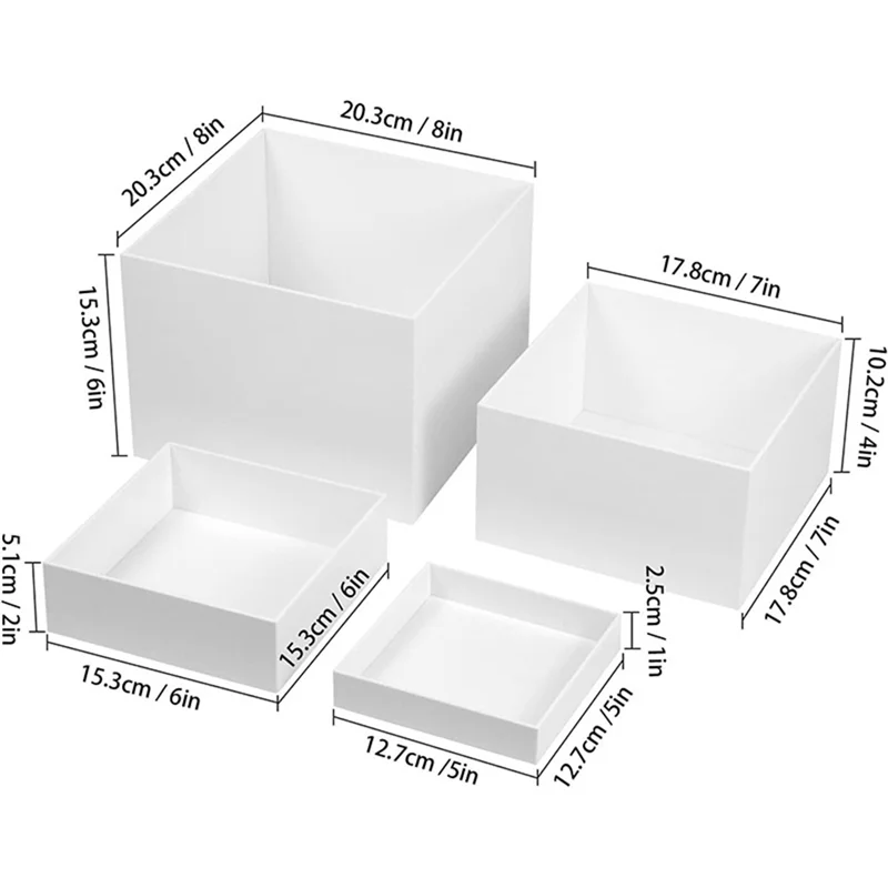 et Display Stand Cube Cake Stand Food Dessert et Riser