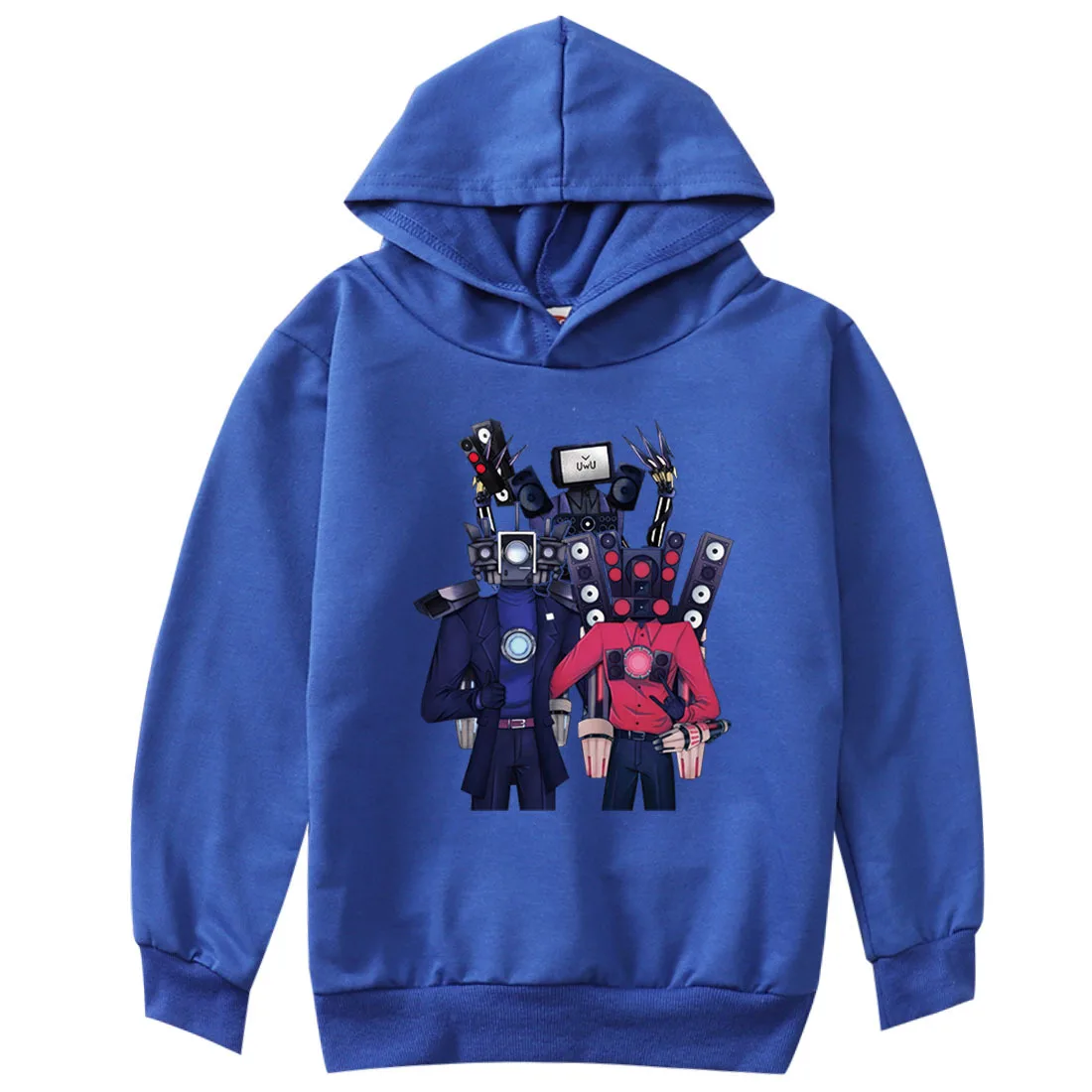 Conjuntos De Roupas Skibidi WC Traje Crianças Manga Longa Treino Meninos Com Cap