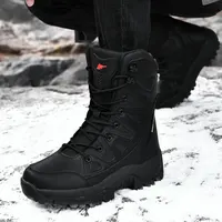 New Style Ultralight Breathable Mesh Canvas Tactical Boots Mens Spring Summer Outdoor Hiking Shoes Army Fan Combat Training