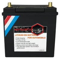 Batterie de voiture 12V LiFePO4 25Ah 680CCA batterie de remplacement automobile au Lithium avec 100A BMS pour voitures, suv, berlines, camions, fourgonnettes 3