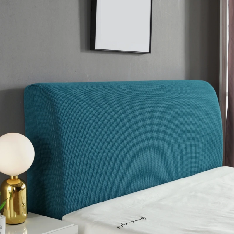 47/59/71 Inches Fabric Upholstered Bedside Cover Bedside Dustproof Decorative Cover Home Protection Decorative