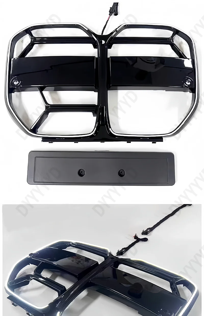For 2020-2025 BMW 4 Series 2-Door G22 Replacement LED Light Luminous Strip Grill