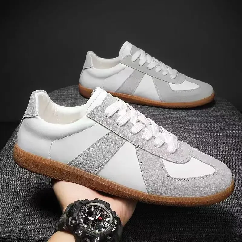 Summer New Casual Board Shoes Men's Trend Minimalist Sports Shoes Breathable Soft Sole German Training Shoes Loafers sneakers 3