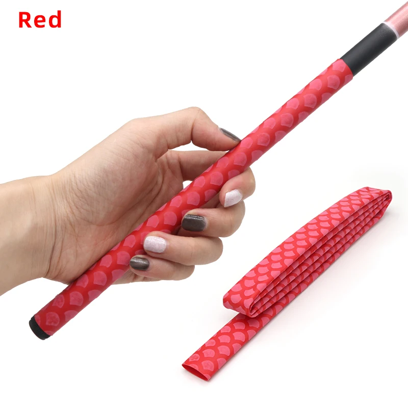 2pcs Heat Shrink Wrap Fishing Rod Building Handle Grip Repair Tube Racket  Sleeving Wrap 