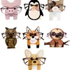 1 Pc Cute 3D Animal Glasses Rack Animal Wood Carvings Sunglass Display Rack Shelf Eyeglasses Show Stand Jewelry Holder Showcase 2