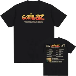 Gorillaz Rock Band Tour 2026 Unisex Streetwear T - shirt - XS (59221 - black)
